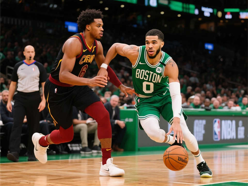 绿军硬核教学!卫冕冠军全力以赴,骑士难挡强敌 绿军硬核教学!卫冕冠军全力以赴,骑士难挡强敌